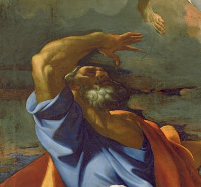 Die Verklärung, 1594-95 (Detail) von Lodovico Carracci